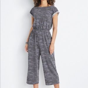 Brand New 24/7 Gray Camo Jumpsuit